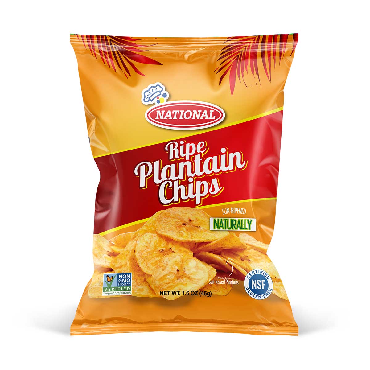 National Chachitas Ripe Plantain Chips, 45g (3 pack)